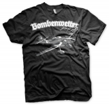 Bombenwetter Stuka - T-Shirt schwarz