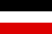 Deutsches Reich schwarz/weiss/rot - Aufkleber