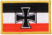 Reichskriegsflagge 1933-1935 Gösch - Aufnäher