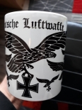 Luftwaffe Adler - 4 Tassen