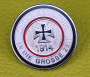 Zur Erinnerung an die große Zeit 1914 - Anstecker