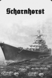 Schlachtschiff Scharnhorst - Blechschild