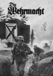 Wehrmacht Soldaten im Gefecht - Blechschild