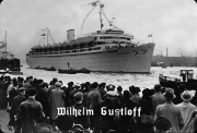 Wilhelm Gustloff - Blechschild