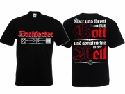 Dachdecker - Wir halten Deutschland dicht - T-Shirt schwarz