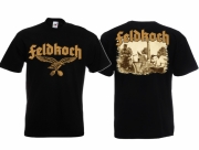 Feldkoch der Wehrmacht - T-Shirt schwarz