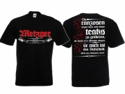 Metzger Wir schlachten für Deutschland T-Shirt