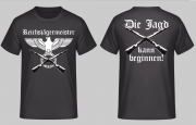 Reichsjägermeister - Die Jagd kann beginnen - T-Shirt schwarz