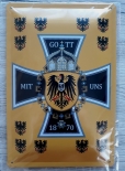 Gott mit uns III - Blechschild