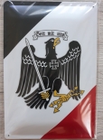 Gott mit uns II - Blechschild