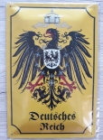 Deutsches Reich III - Blechschild