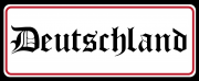 Deutschland II - Blechschild