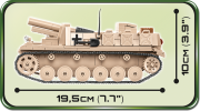 Cobi 2528 Sturmpanzer II 15-cm-sIG 33 - Bausatz(nur noch wenige)