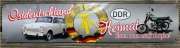 Ostdeutschland, Heimat kann man nicht kaufen II - Blechschild