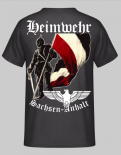 Heimwehr Sachen-Anhalt Rückendruck - T-Shirt