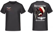 Heimwehr Deutschland Rückendruck - T-Shirt