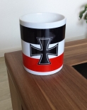 Schwarz Weiss Rot Eisernes Kreuz Gösch - Tasse