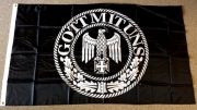 Gott mit uns Reichsadler - Fahne/Flagge 150x90cm