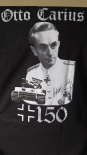 Otto Carius 150 Panzer zerstört - Rücken Motiv T-Shirt