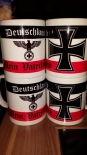 Deutschland Mein Vaterland - 4 Tassen(Rundumdruck)