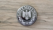 Gott mit uns - 56mm Anstecker schwarz