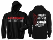 LKW Fahrer spricht deutsch Kapuzenpullover