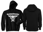 Reichsgrillmeister - Kapuzenpullover schwarz