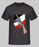 StG 44 Schwarz/Weiss/Rot - T-Shirt