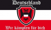 Deutschland - Wir kämpfen für dich - Fahne/Flagge 150x90cm