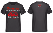 Deutscher aus Fleisch und Blut! - Arier durch die Gnade Gottes! - T-Shirt