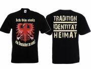 Deutscher - T-Shirt schwarz