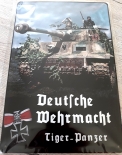 Tiger Panzer - Blechschild