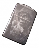 Wehrmacht Soldat - Sturmfeuerzeug schwarz