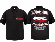 Mecklenburg Division - Meine Heimat - Polo-Shirt schwarz