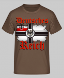 Deutsches Reich Reichskriegsflagge - T-Shirt