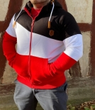 SWR - Schwarz/Weiss/Rot - Kapuzenjacke