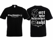 Einzelkämpfer für Deutschland - T-Shirt schwarz
