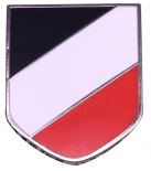 Schwarz/Weiss/Rot - Anstecker