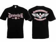 Deutscher - Hüte dich vor Sturm und Wind - T-Shirt schwarz