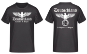 Deutschland Reichsadler Kämpfen und Siegen T-Shirt