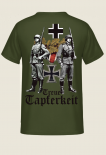 Wehrmacht Ehrenwache Eisernes Kreuz Treue Tapferkeit T-Shirt