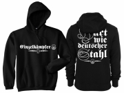 Einzelkämpfer für Deutschland Kapuzenpullover