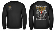 Deutsch sein, heisst treu sein! Ehrenwache Eisernes Kreuz - Pullover Rückendruck