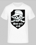 Gott mit uns Totenkopf T-Shirt