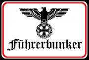 Führerbunker Blechschild