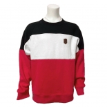 Schwarz/Weiss/Rot - Pullover