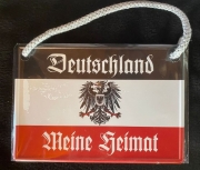 Deutschland meine Heimat - Hängeschild