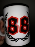 88 Siegerkranz - Tasse