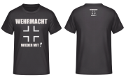 Wehrmacht wieder mit? Balkenkreuz T-Shirt