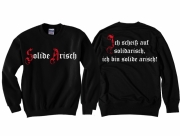 solide Arisch Pullover